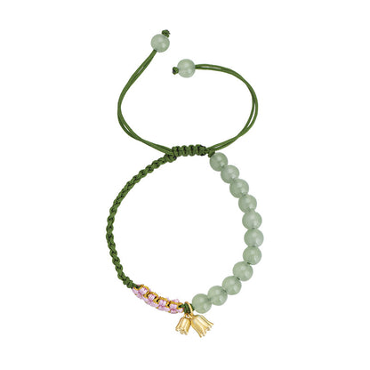Lily Hand Woven Hand Rope Simple Temperamental Bracelet