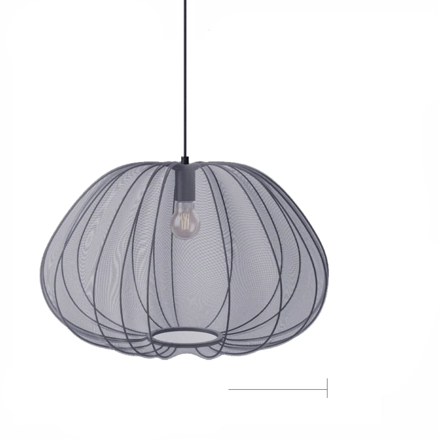 Japanese Style Personality Simple Dining Room Bedroom Net Pumpkin Lamp