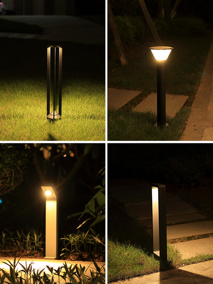Solar LED Lawn Lamp - Waterproof Outdoor Garden Path Light