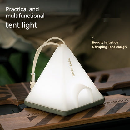 Portable Rechargeable LED Night Lamp - Bedside & Camping Light