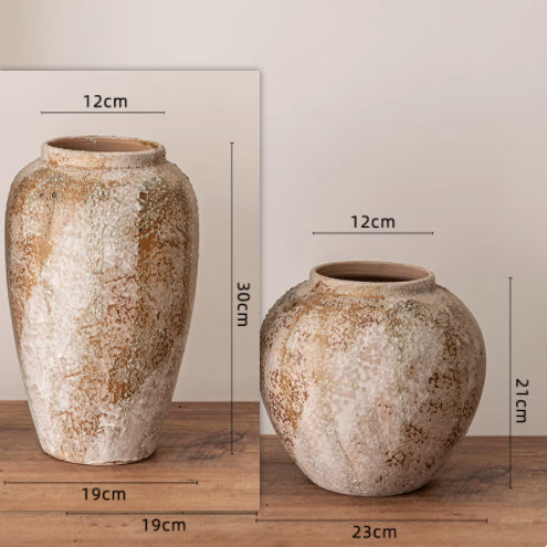 Floral Arrangement Ceramic Wabi Sabi Wind Dried Flowers