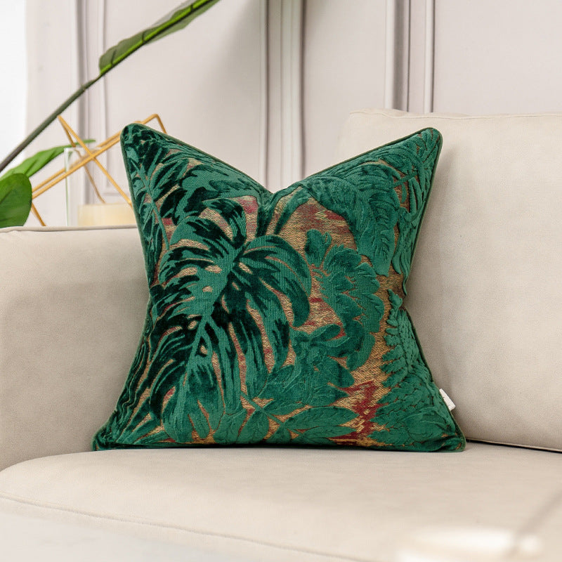 Jacquard Throw Pillow Cover - Textured Sofa Cushion Case