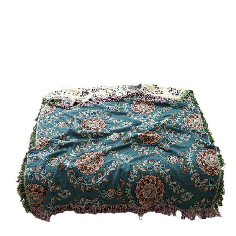 Double-sided Available Pure Cotton Gauze Towel Blanket