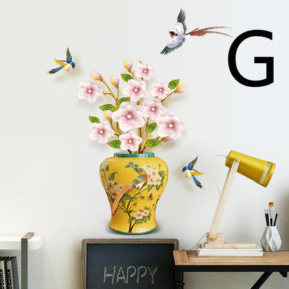 3D Three-dimensional Wall Stickers Wallpaper Self-adhesive