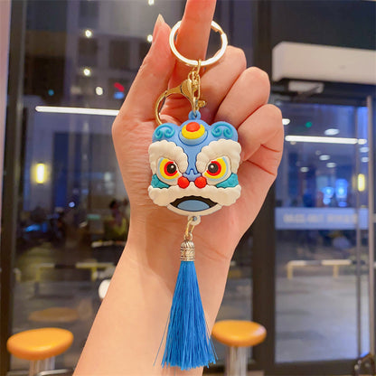 Home Fashion Simple Lion Shape Keychain
