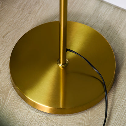 Modern 3-Light Tree Floor Lamp - Gold Globe Shade Standing Lamp